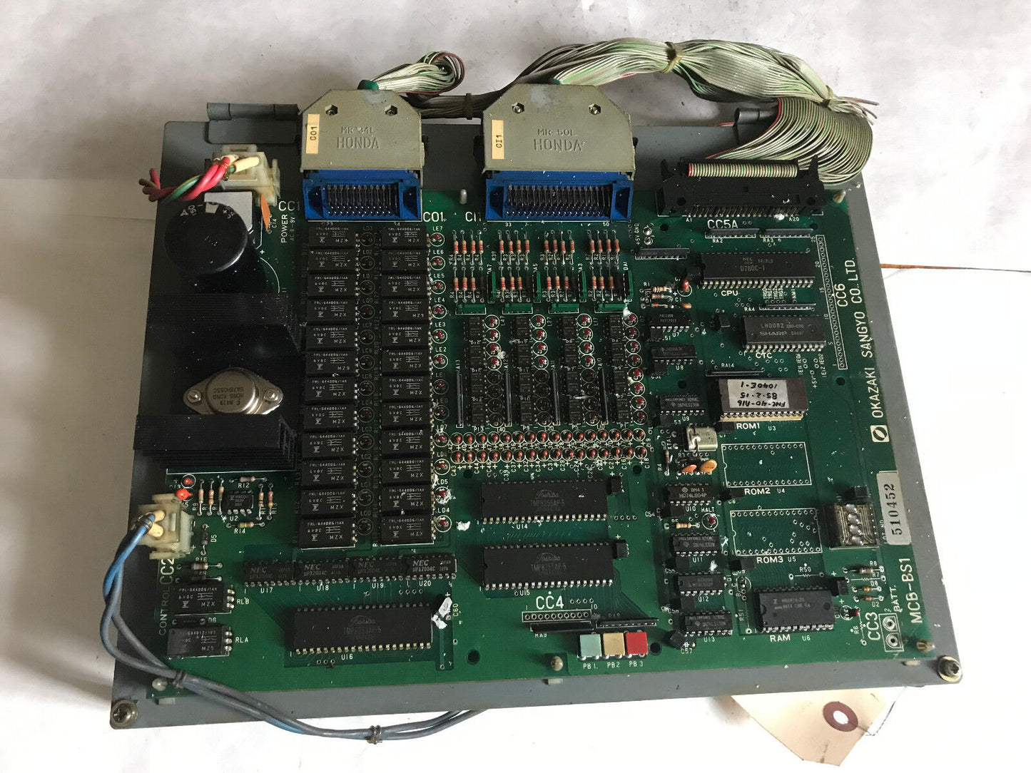 Okazaki Sangyo Mcb-Bs1 & Mcb-Ex Circuit Board,Sr