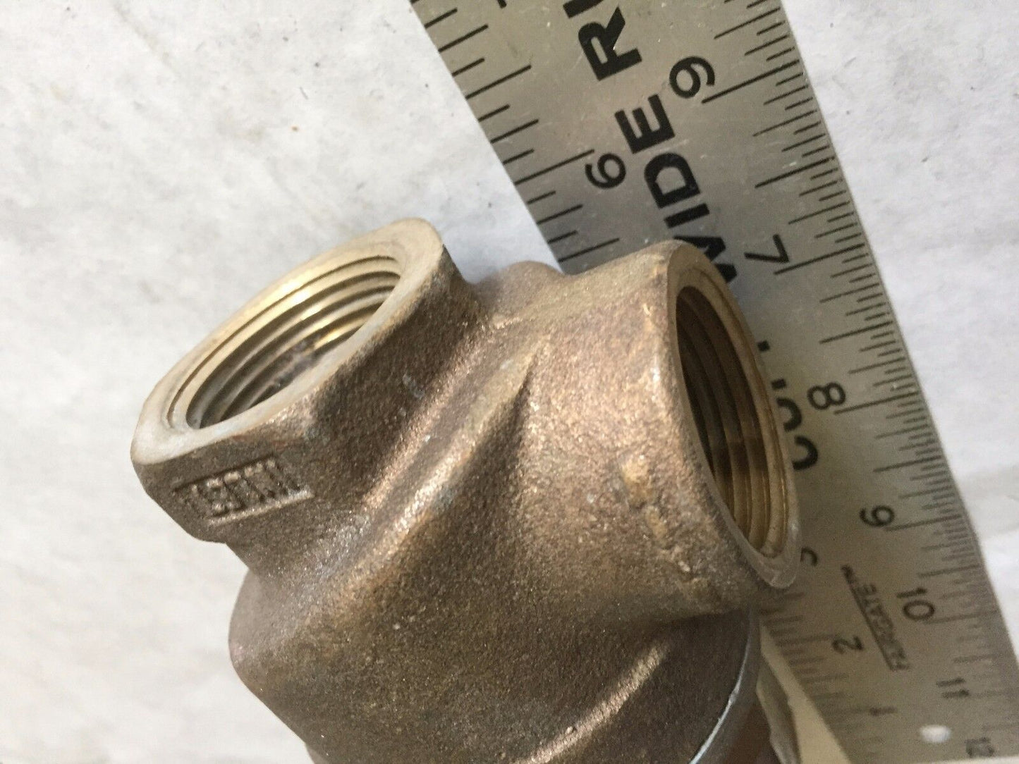 New 1" Cash Acme F-82 Regulator Pressure Reducing Valve Set 30Psi Asme,Ak