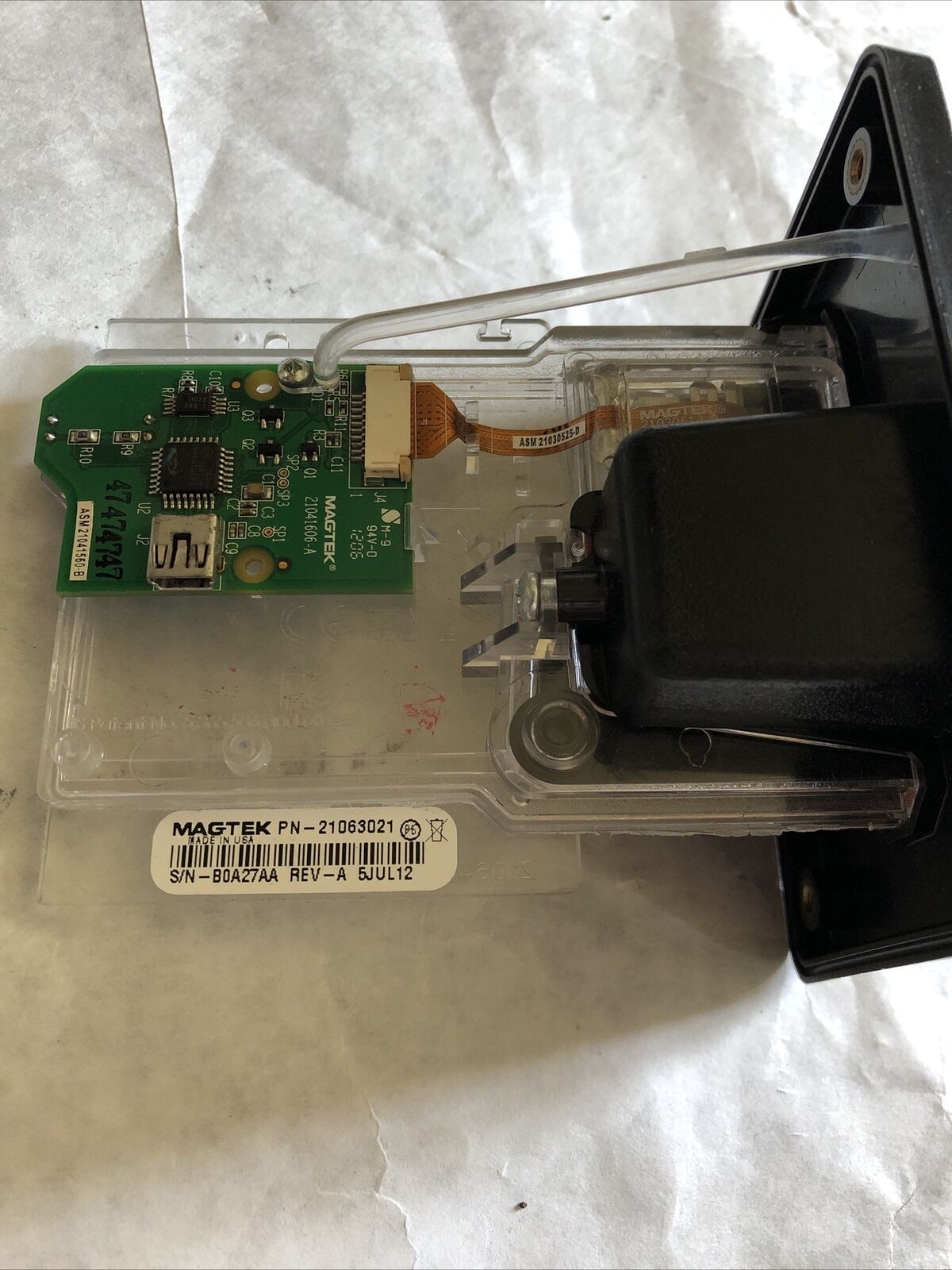 New Magtek 21063021,Pn-21063021,21041606-A Card Reader,Bz