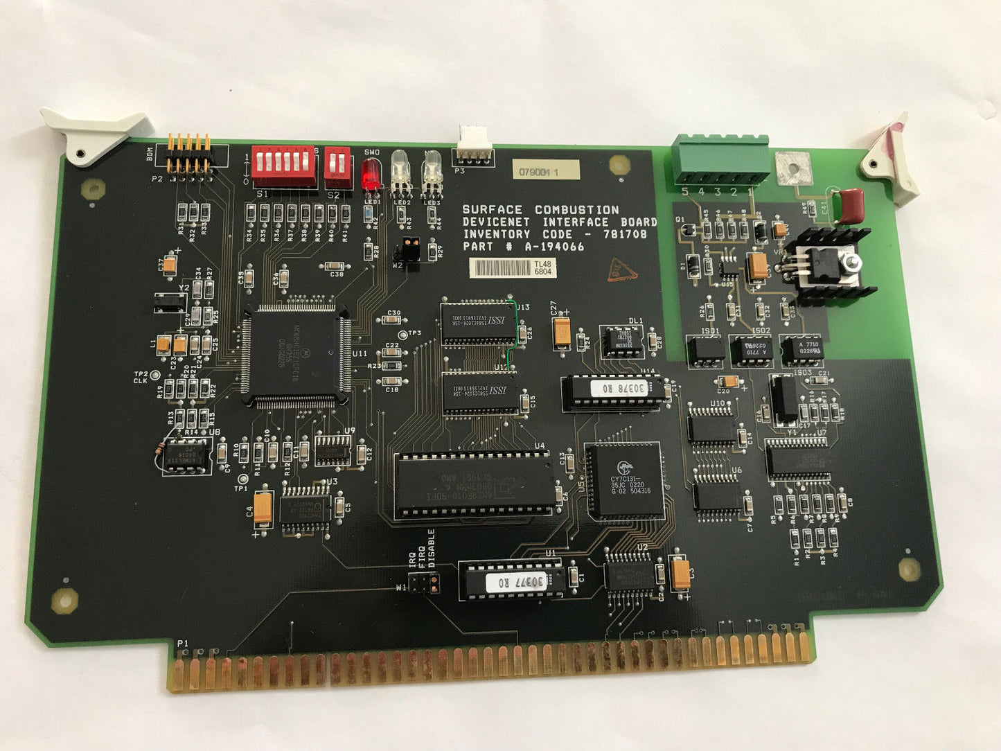 Mikul A-194066,6098,15220-0398 Surface Combustion Devicenet Interface 781708,St