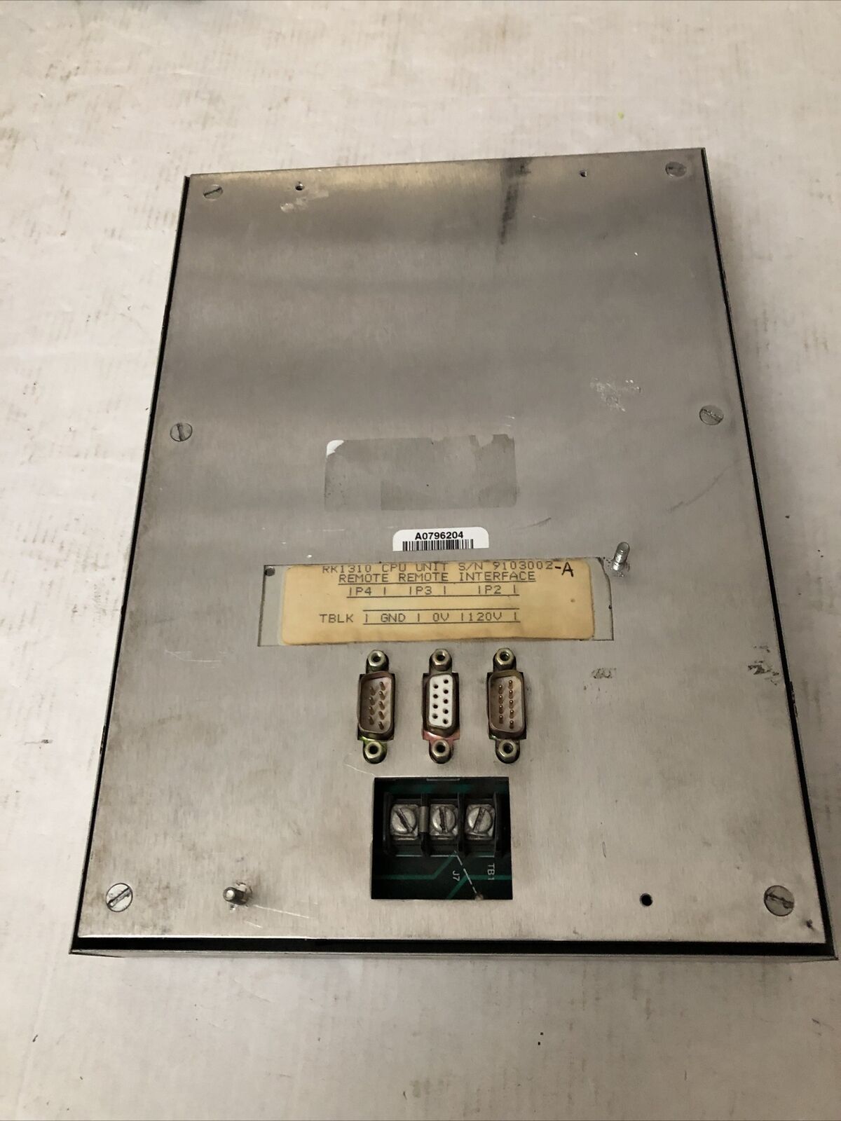 Hamon Research Cottrell  116465-C,Microprocessor Tranformer Control Rk1310,Ct