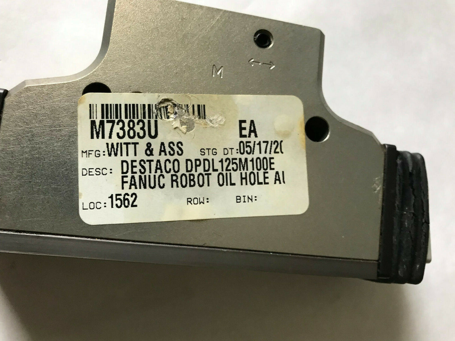 Destaco Dpdl125m100e,Dpdl125m100ev,Direct Connect Parallel Gripper,M7383u,Ae