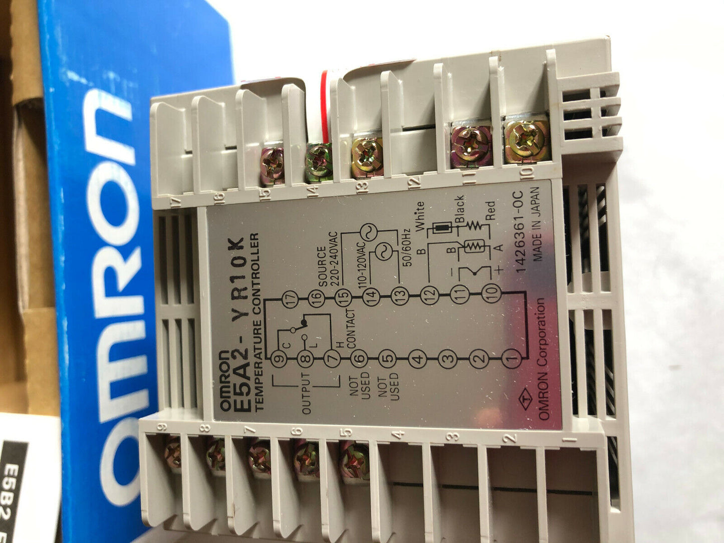 New Omron E5a2-Yr10k Temperature Controller,Omron E5a2 ,Ss