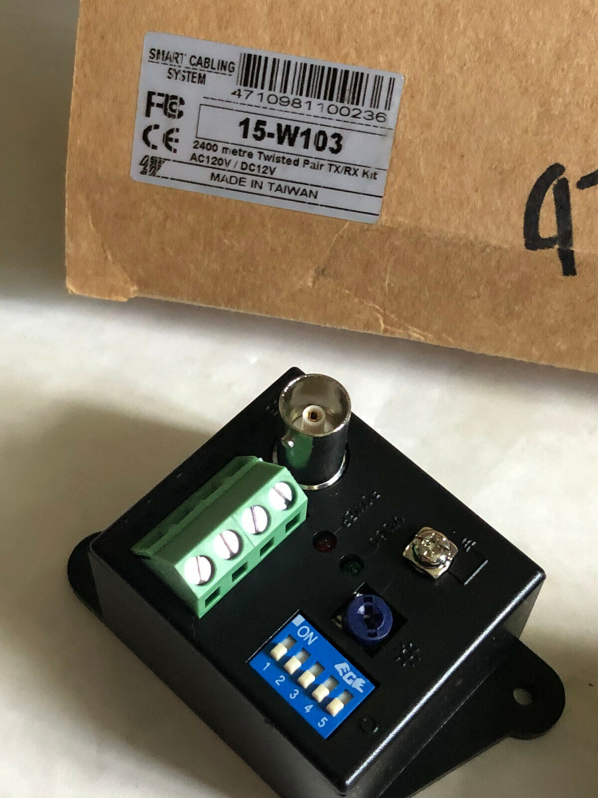 Total Safety 15-W103t/1N,050615003,Single Cha. 2400 Meter Tx / Rx Kit 15-W103,Sa