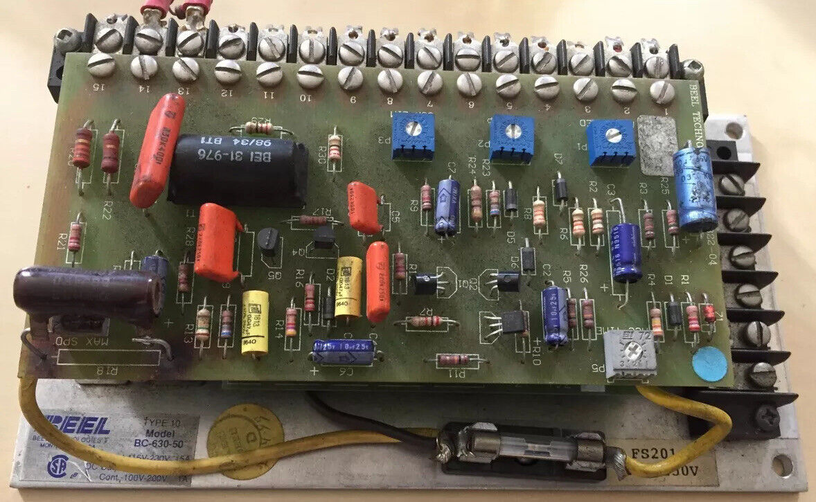 Beel Bc-630-50 Controls Drive In-115-230Vac-15A Out-90-180Vdc-12A,Ed
