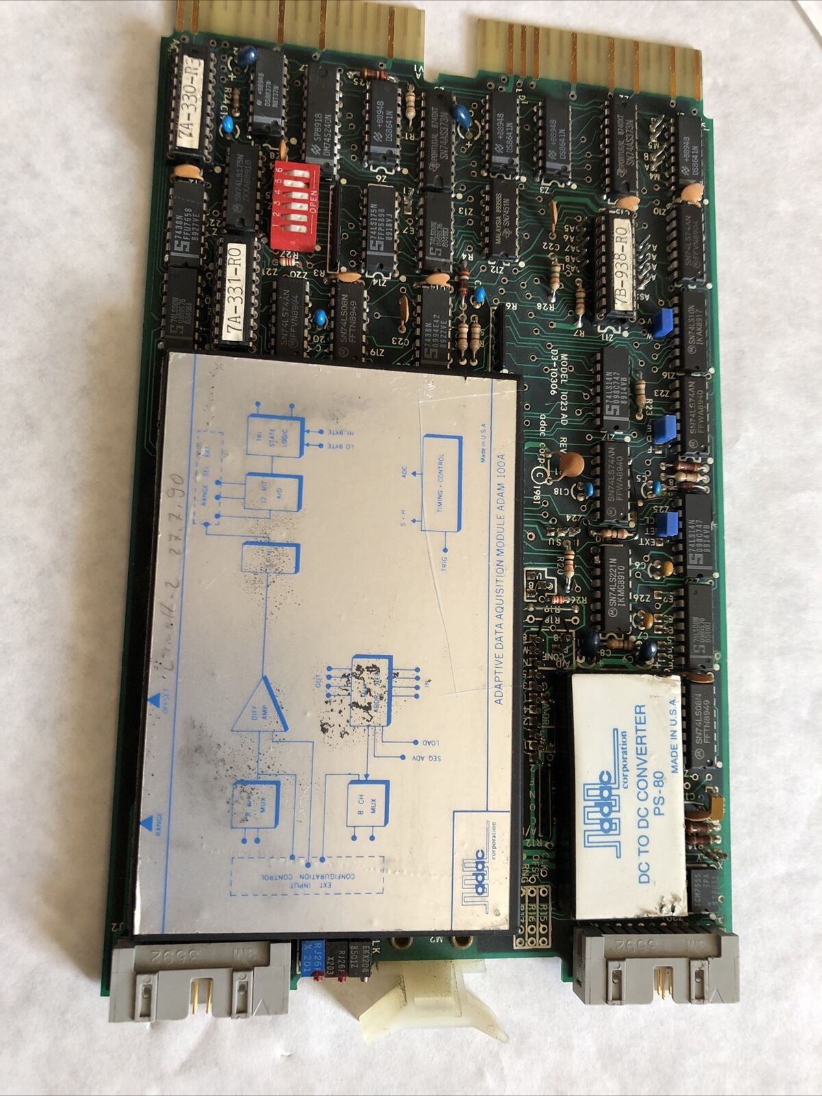 Adac 1023Ad-16Se-A-P R4p,1023Ad D4-10306 Rev4,Adac 1023 Rev.4,D3-10306,I023ad,Ec