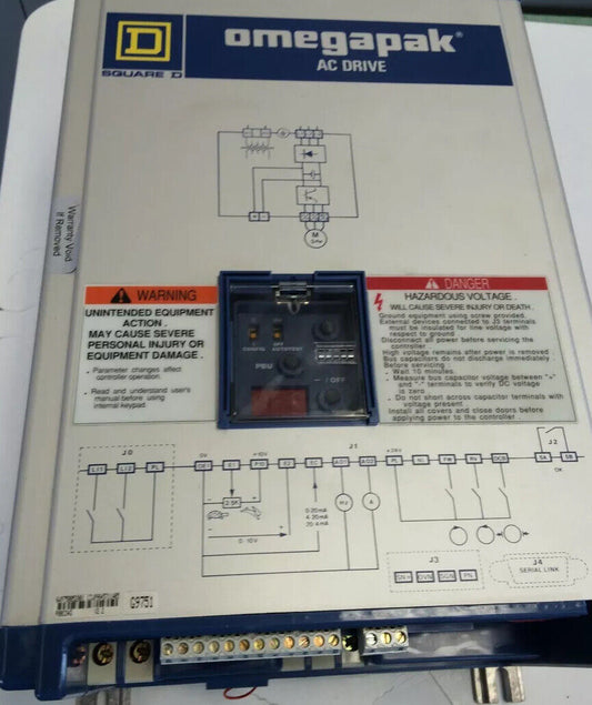 New Square D P00co4d,8803 Drive 2Hp Nema Open Torque 8803-P00c04d Omegapak,Ex