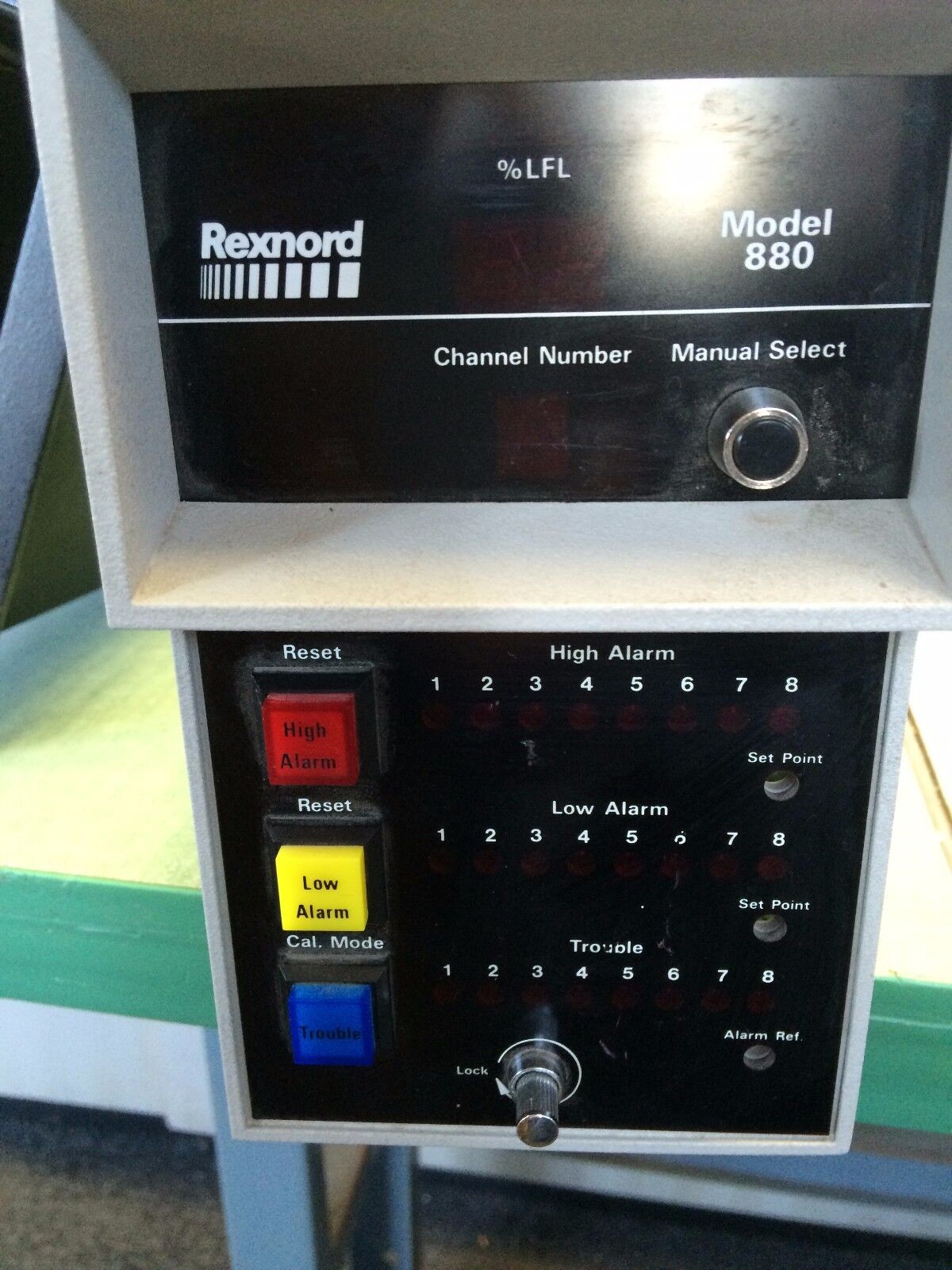 Rexnord 225474-01 Gas Dectector,Rexnord 880, 226178 (Plastic Damaged),Em