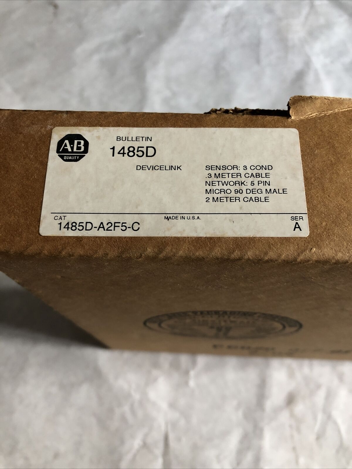 New 1485D-A2f5-C,1485D,Devicelink, Rt Ang Micro Conductor,Fb