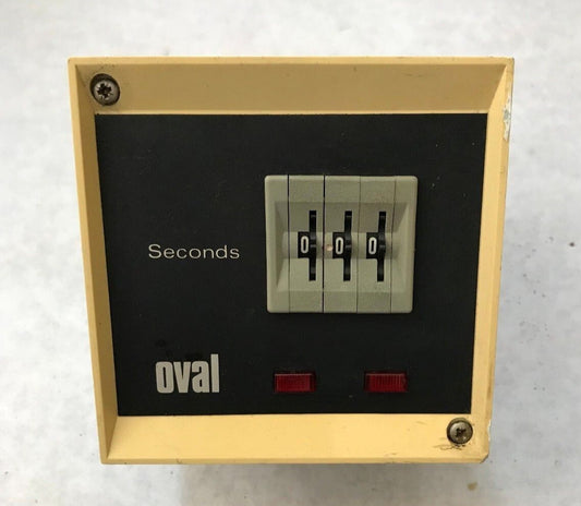 Oval Tbm 9. 99 S I Automation Oval Tbm Timers Repaired, Room5