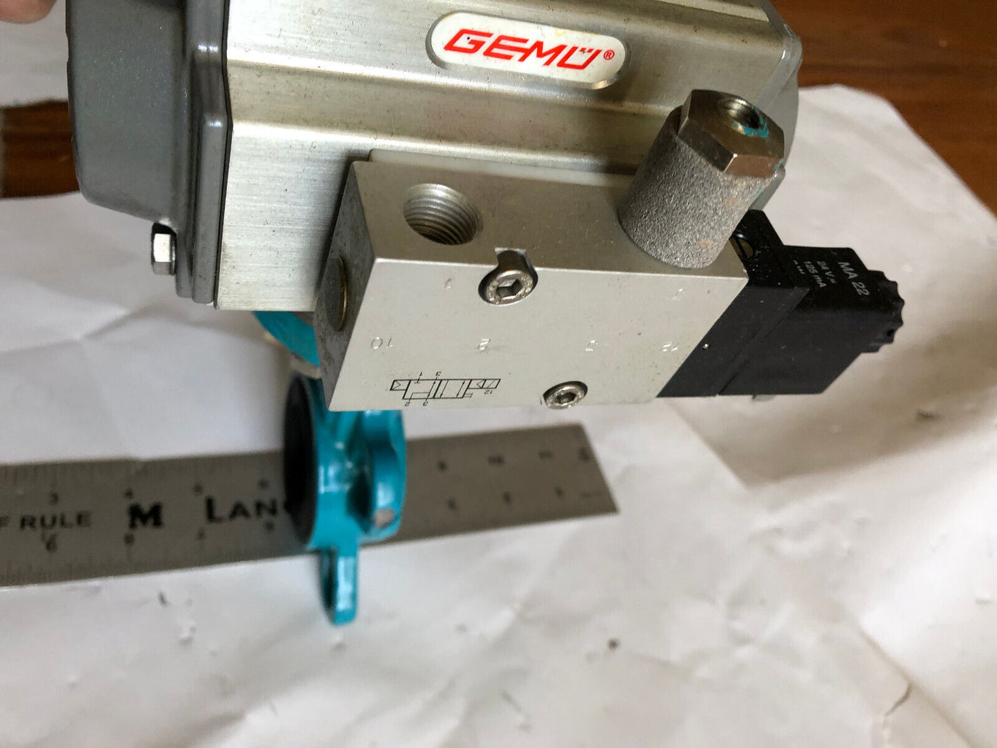 New Gemu Sc00030-6U Pnuematic Actuator,F05f07-N-Ds-14Az,788 Zl 22,481,Dm30,Aa