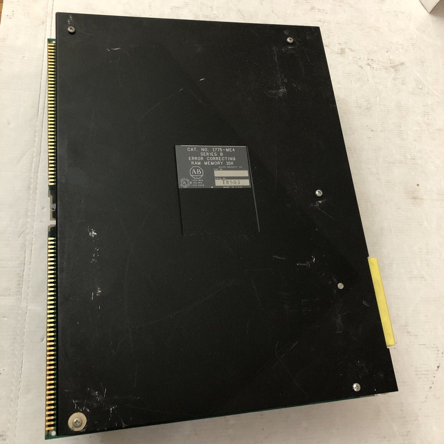 Allen-Bradely 1775-Me4  Error Correcting Memory Ram 16K Plc3,Cz