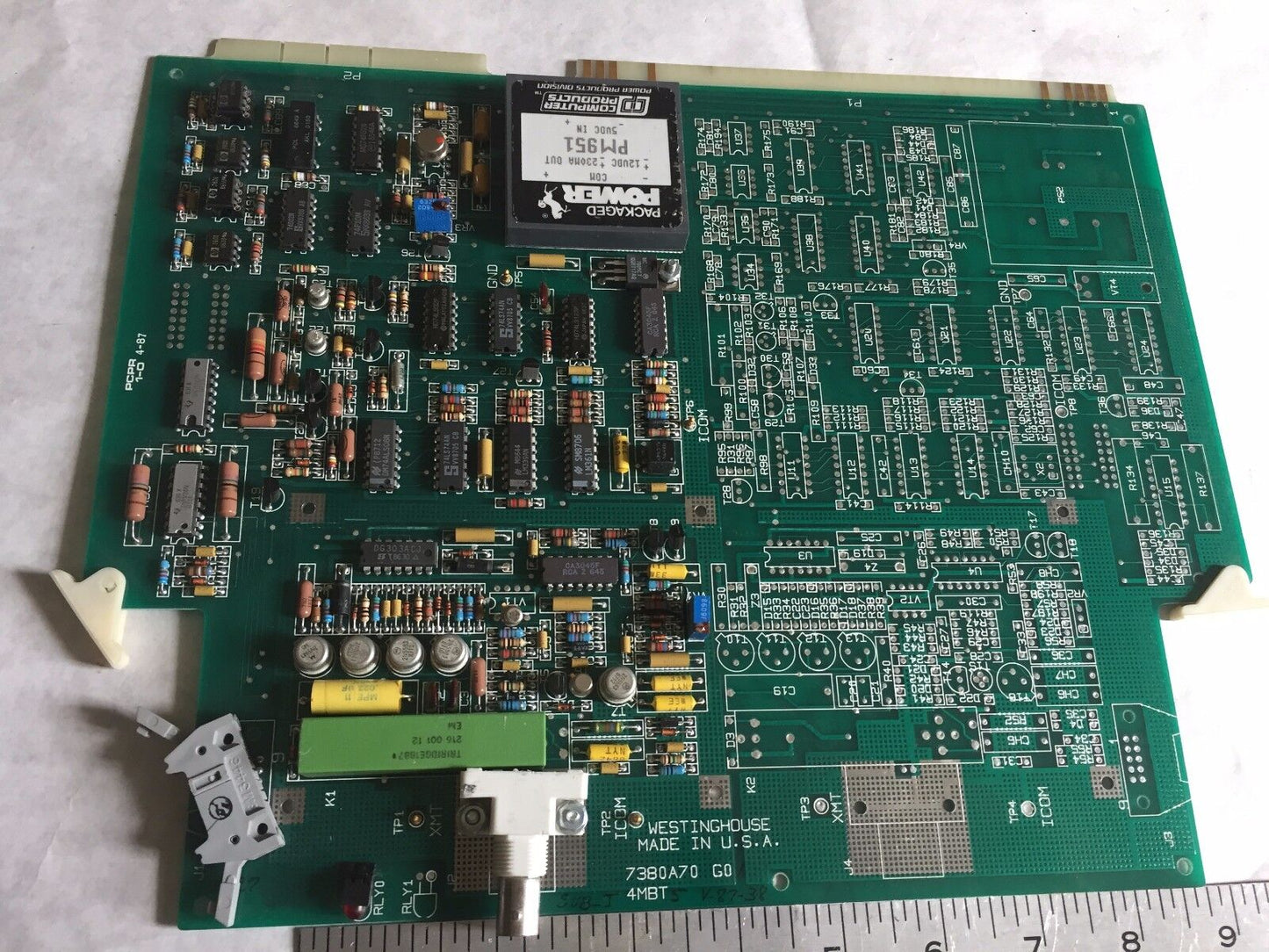 Westinghouse 7380A70,Westinghouse 7380A70 G0 4Mbt Board,Cx