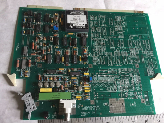 Westinghouse 7380A70,Westinghouse 7380A70 G0 4Mbt Board,Cx