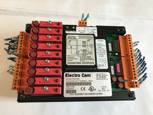 Electro Cam Ps-6144-24P16m09-L-Msv Keypad Controller,Ps-6144-24P16mo9-L-Msv,Sm