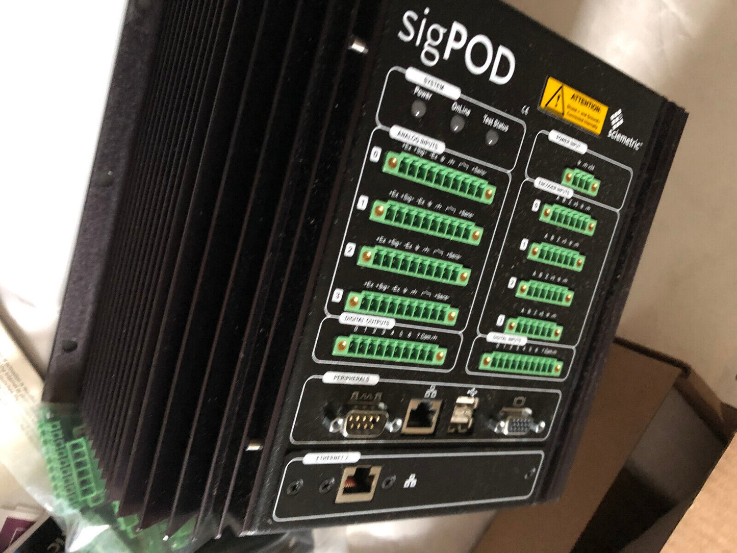 New Sciemetric 1204-0H00 Process Monitor,Sciemetric Sigpod,Sig Pod,1204-Ohoo,Ed