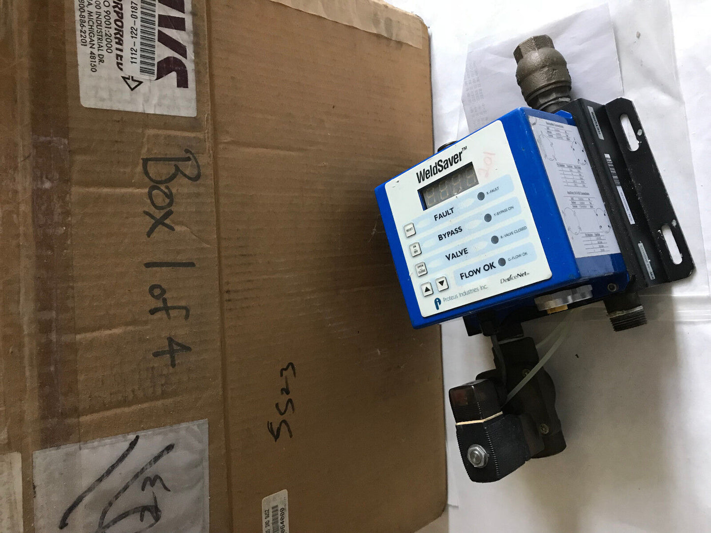 Proteus 9Ws2wrae-001A Weldsaver Flow Control Module, 3/4" Npt,Aj