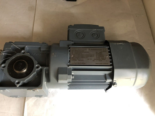 New Sew Eurodrive Wa20 Dr63la/Br Gear Drive, 3-Phase, .25 Kw, 220-460 V ,Tc