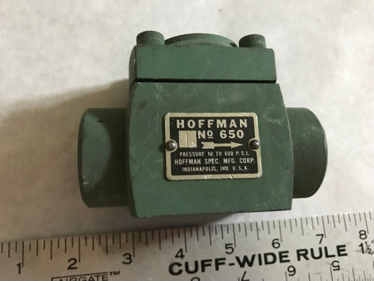 New Hoffman 650 1" Npt 10 To 600Psi Steam Trap,Ay