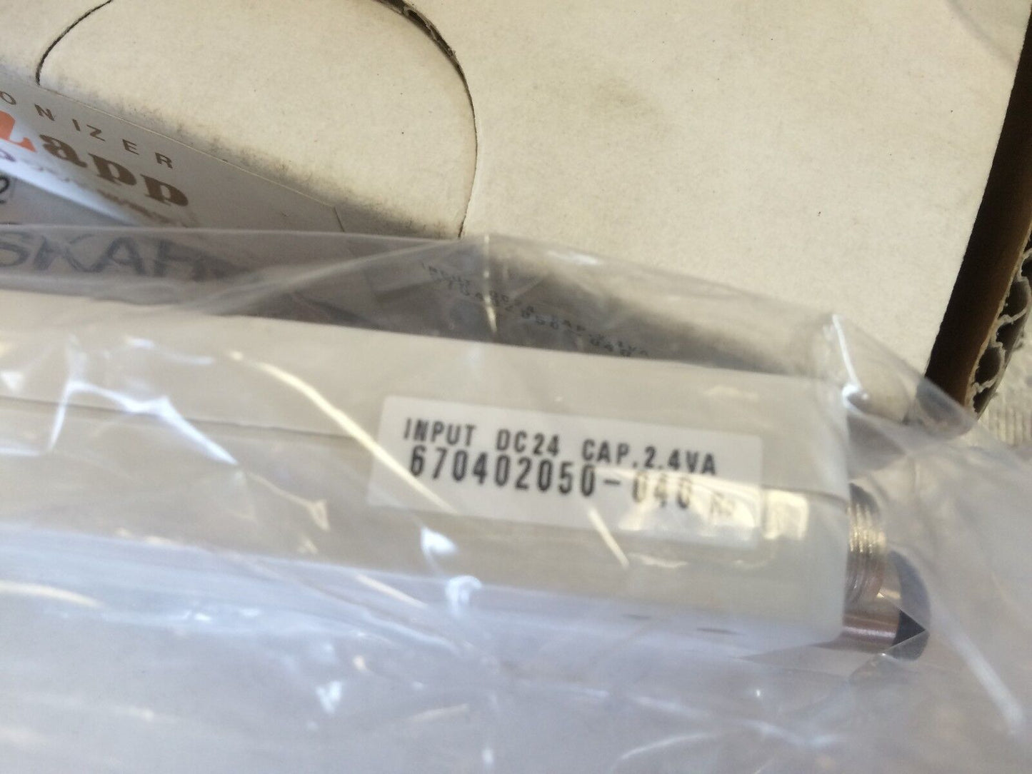 New Ssd Piezonizer Zapp High-Frequency Ac Air Ionizer Dc24v 670402050-040,Bj