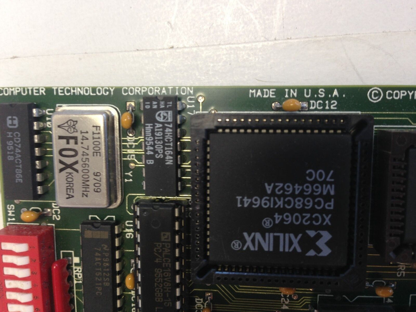 Computer Technology 05-03023-103 Ctc Board Ab Remote I/O Card, Abr-3200,Ar