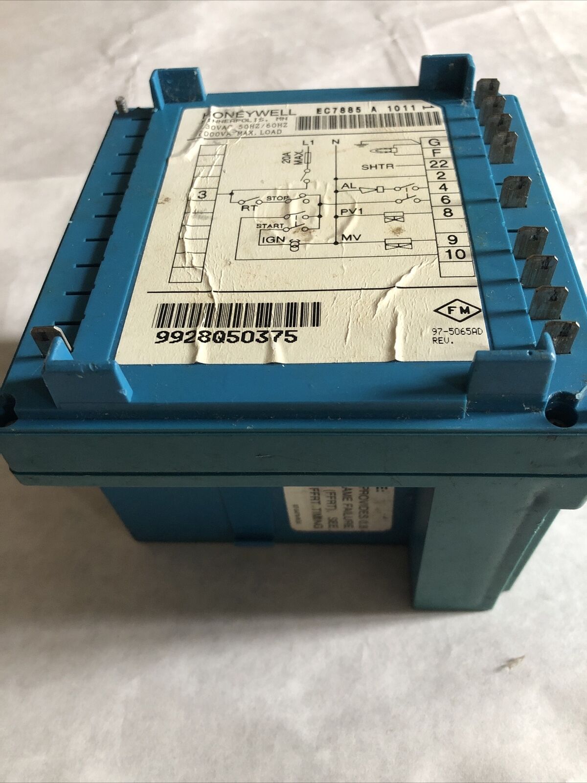 Honeywell Burner Control Ec7885a1011 ,Bi