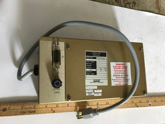 New Foxboro G0110pd Power Fail Monitor 120 Vac 60 Hz,Eo