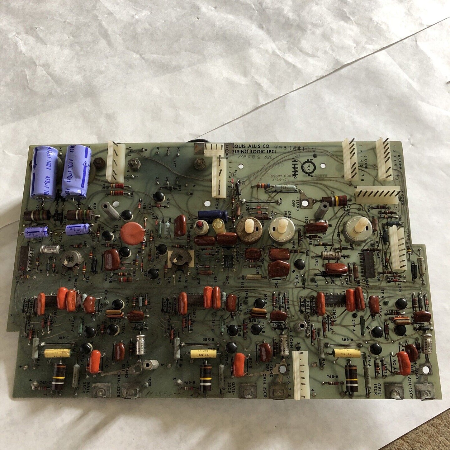 Louis Allis 5Y897-0001,Firing Logic, Magnetek 5Y897-0100, 46S166110,Ec