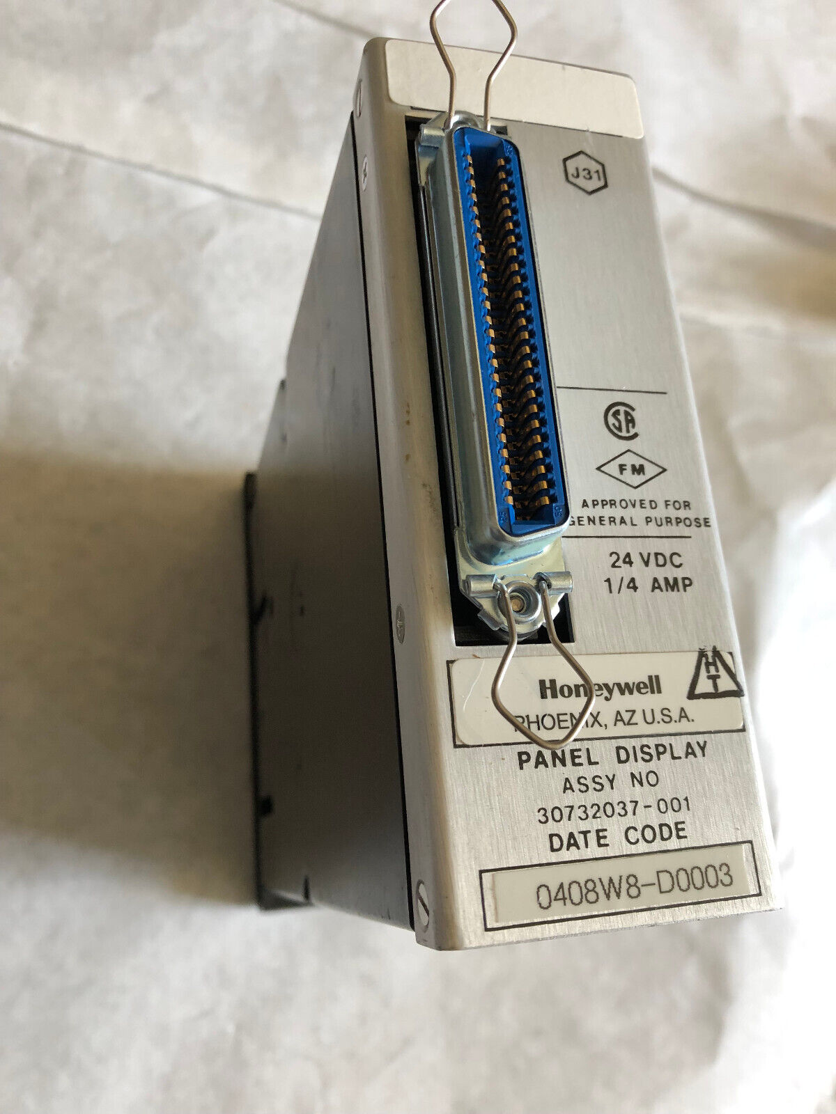 New Honeywell 30732037-001 Panel Display Module 24Vdc 1/4 Amp,30732037 001,Cx