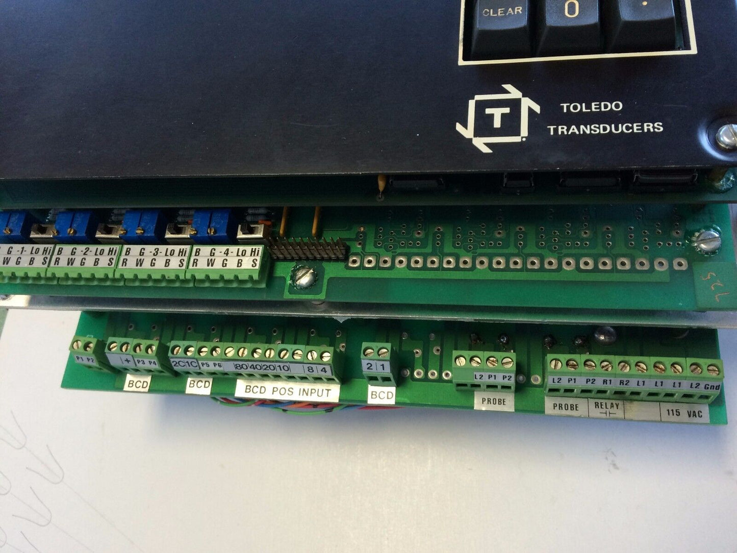 Toledo 3353G Transducers 3353G Operator Interface Panel S112861,Sg