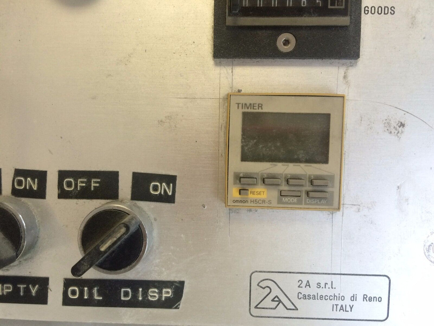 Srl 2A S.R.L 2A171/1 , 2A  2A171/1 Casalecchio Di Reno Italy Control Panel,Cv