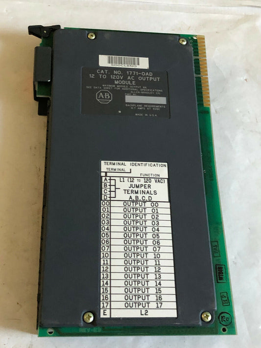 Allen Bradley 1771-Oad,1771-0Ad 12 To 120V Ac Output Module,Ar