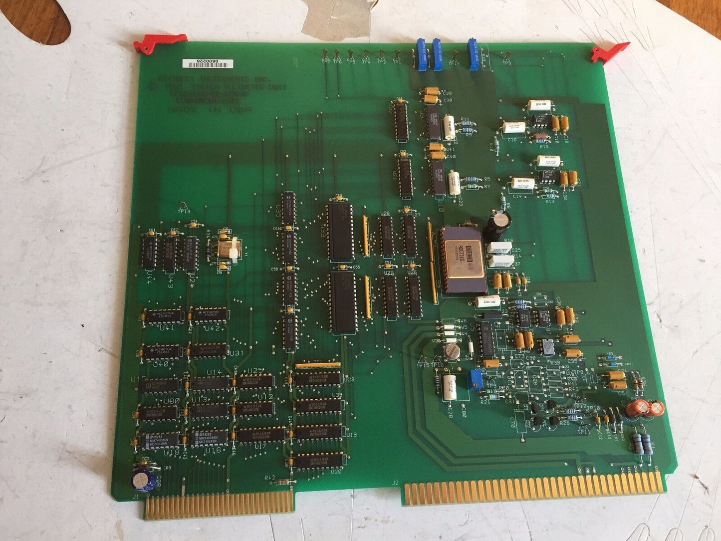 Keithley 9631-102-02 Rev F Tester System Voltmeter Unit Component System,Ah