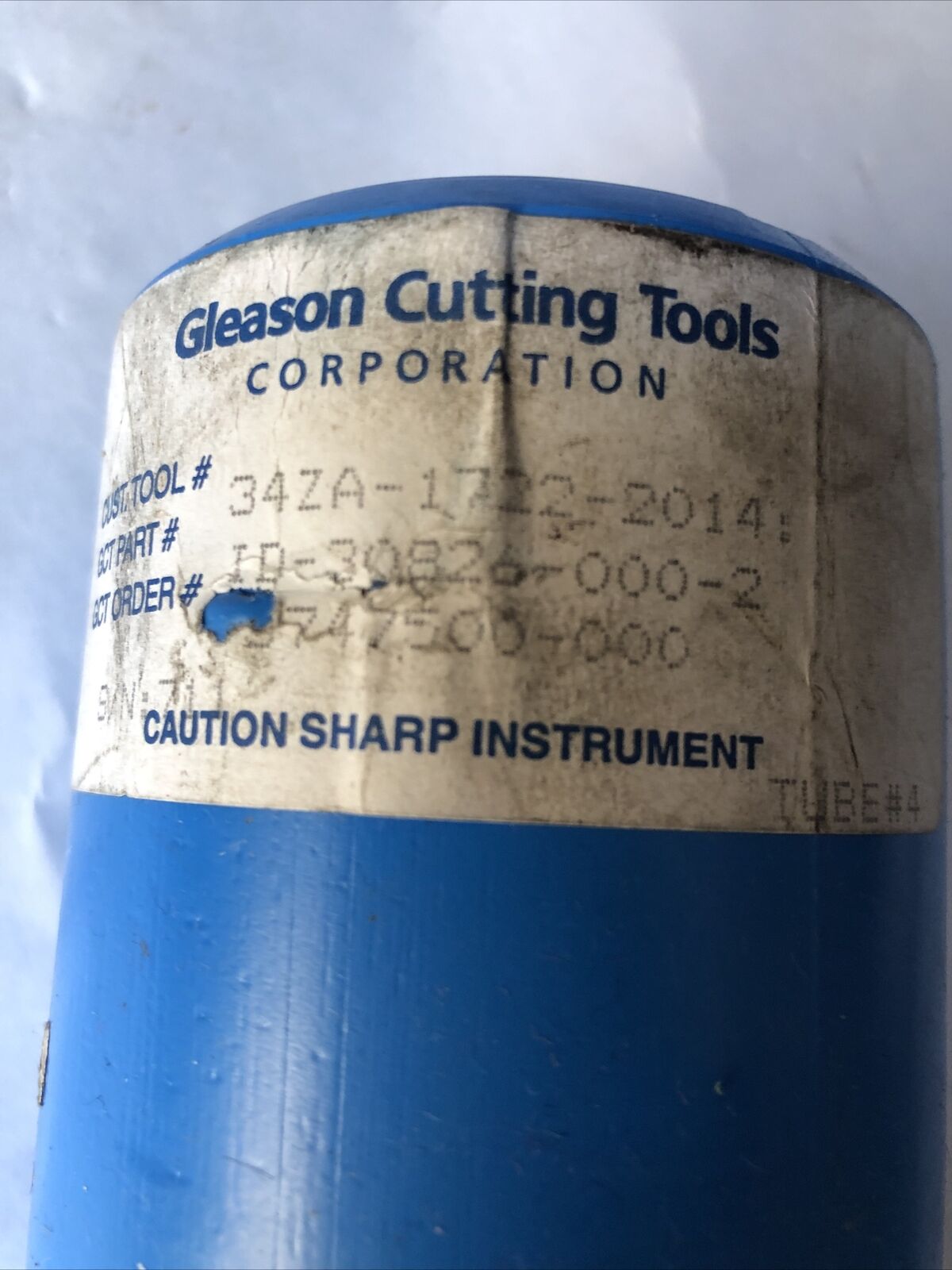 New Gleason 34Za-1722-2014 Gear Hob Cutters, 18.37298 Gndp Id-30826-000-2,Fj