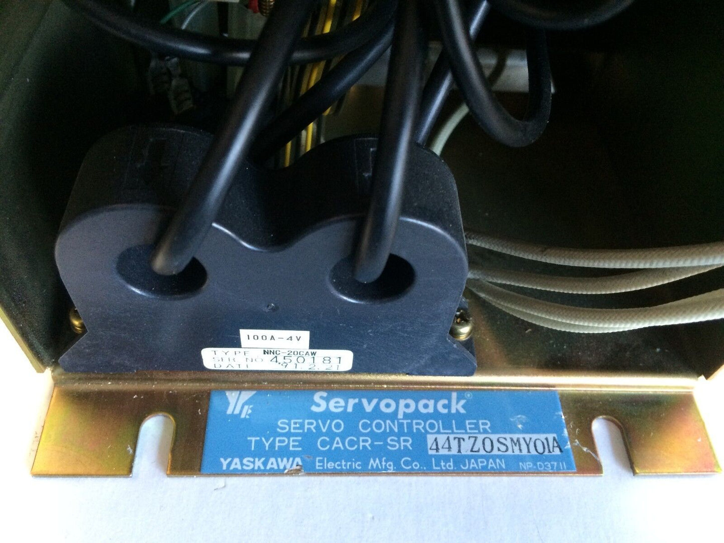 Yaskawa Cacr-Sr 44Tz0smy01a,Cacr-Sr-44 Tz9smy01a,Jasp Servopack,44Tzosmy01a, Ch