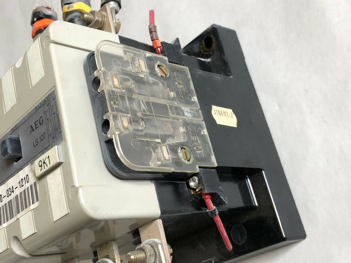 Aeg Ls 107 Contactor, 135 A, 600 V, 3-Pole  Hs107,Bs