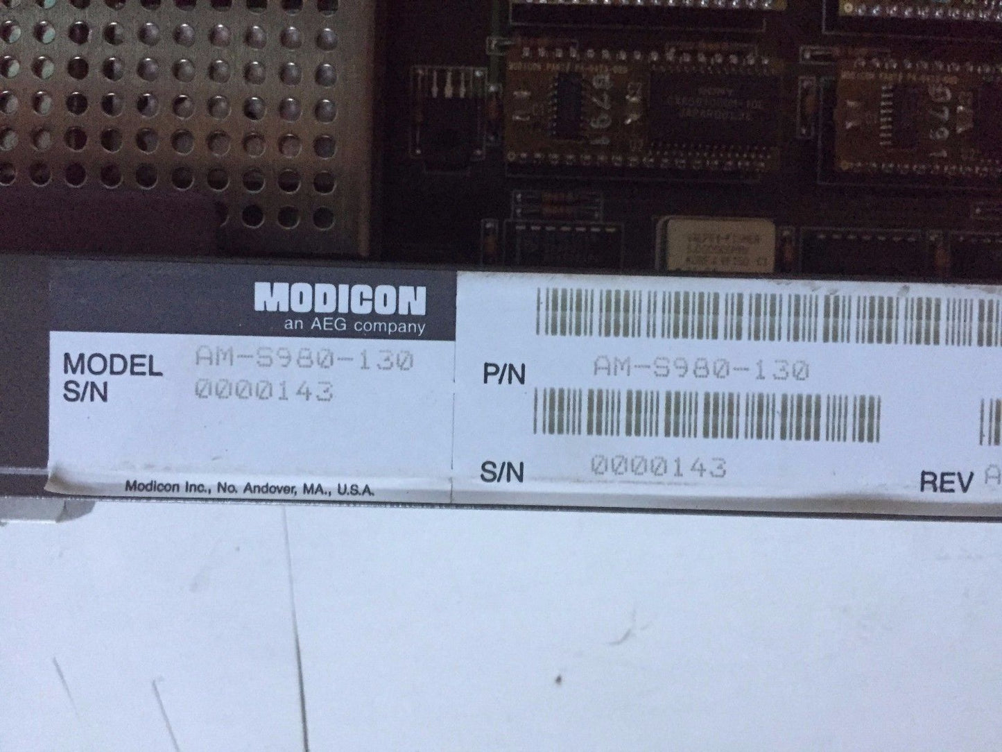 Modicon Am-S980-130,Aeg S980 Map 3.0 Network Controller,As-S980-115 1004,Bz