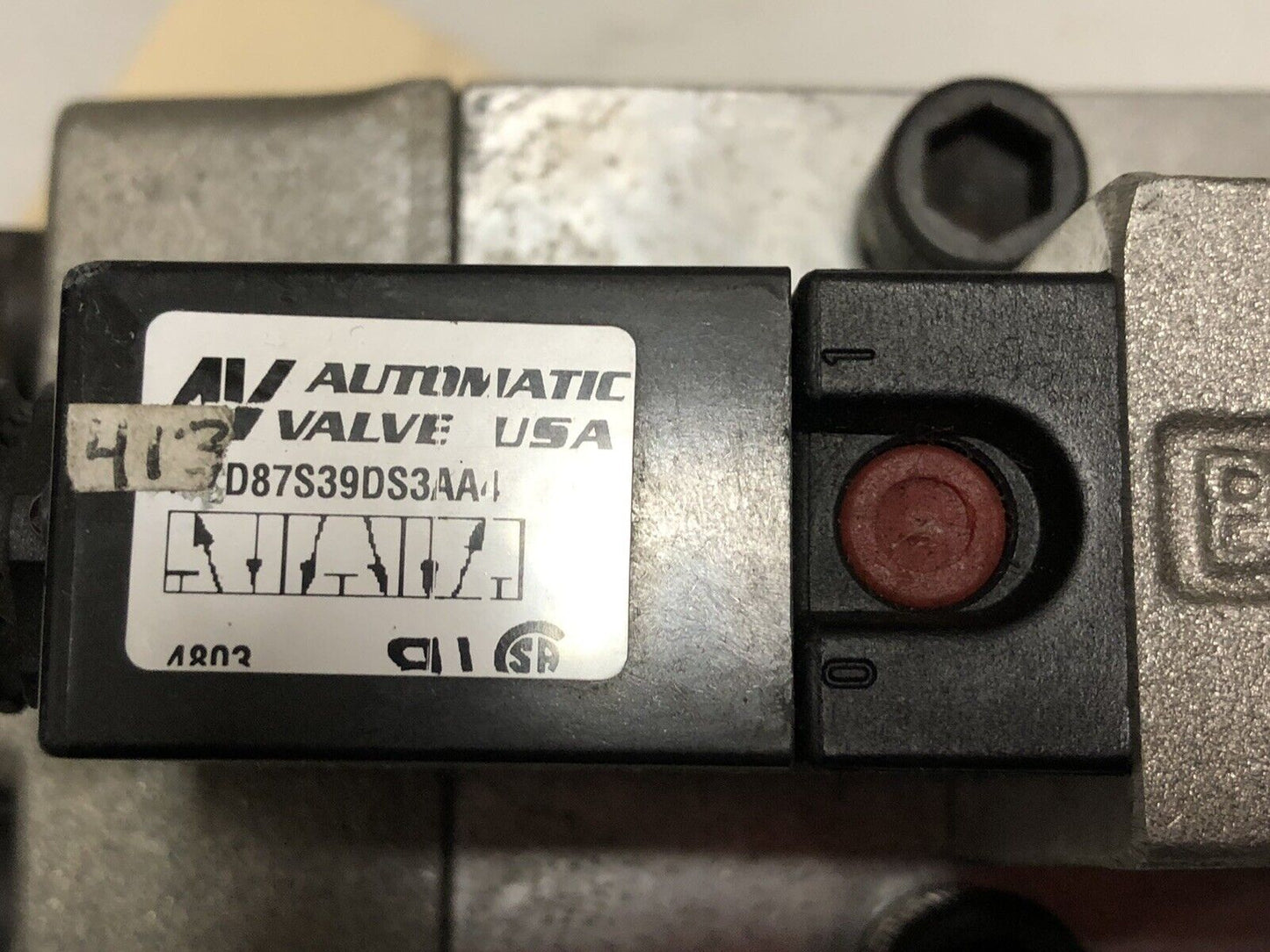 New Automatic Valve 413 D87s39ds3aa4 Solenoid Valve A7201-Aa 120V,Eg