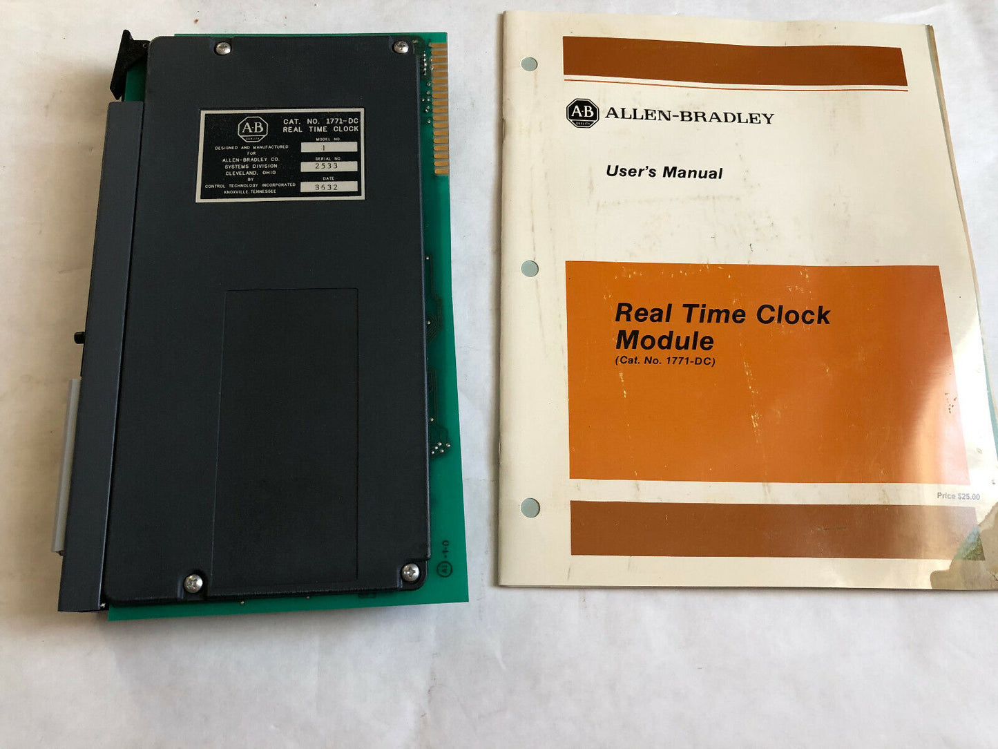 Allen Bradley 1771-Dc  Real Time Clock Module ,Tl