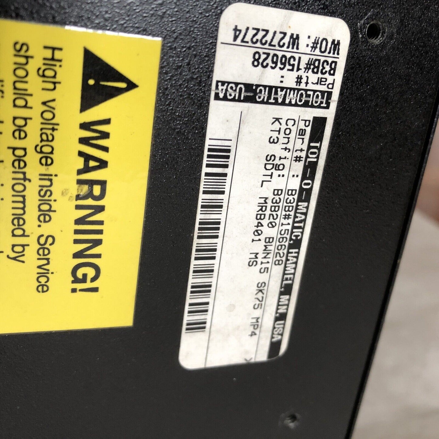 Tolomatic Mscldc,B3b #156628 Microstepping Closed Loop Dc Controller,Bu