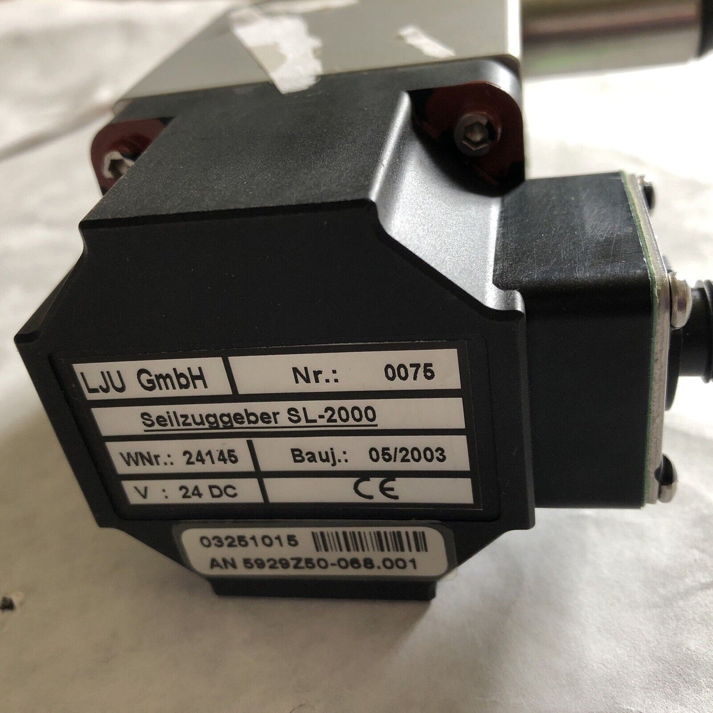 New Lju Gmbh Seilzuggeber Sl-2000,0075 Cable Retractor Actuated Encoder ,Ev