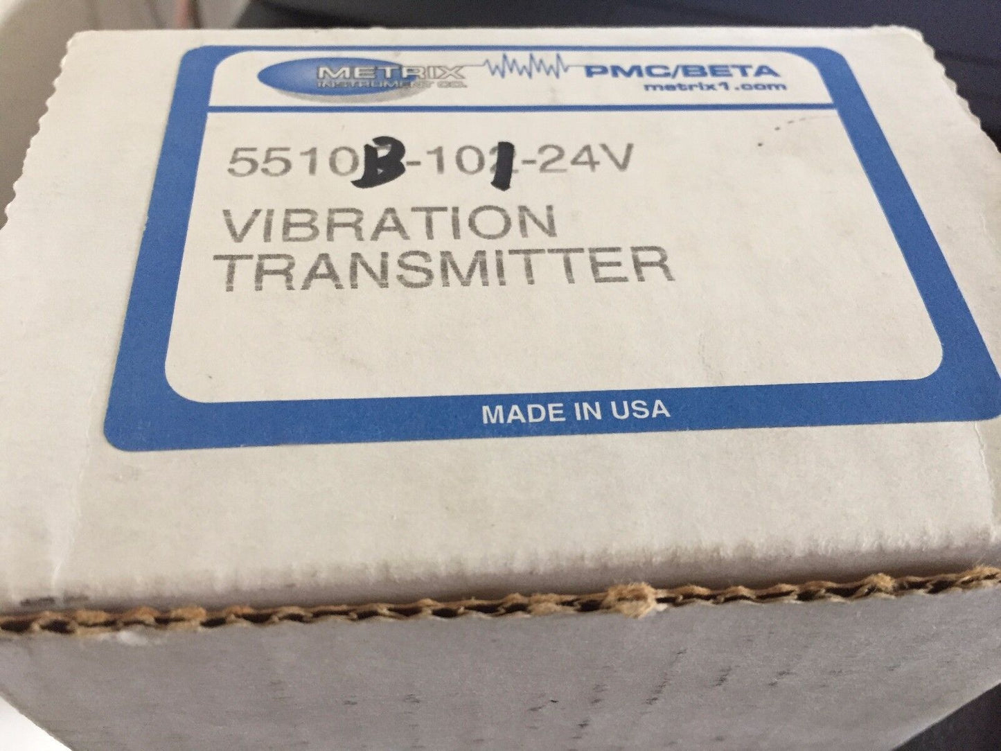 New Metrix 5510B-101-24V Proximity Sensor Signal Conditioner, 55108-101-24V,Eb