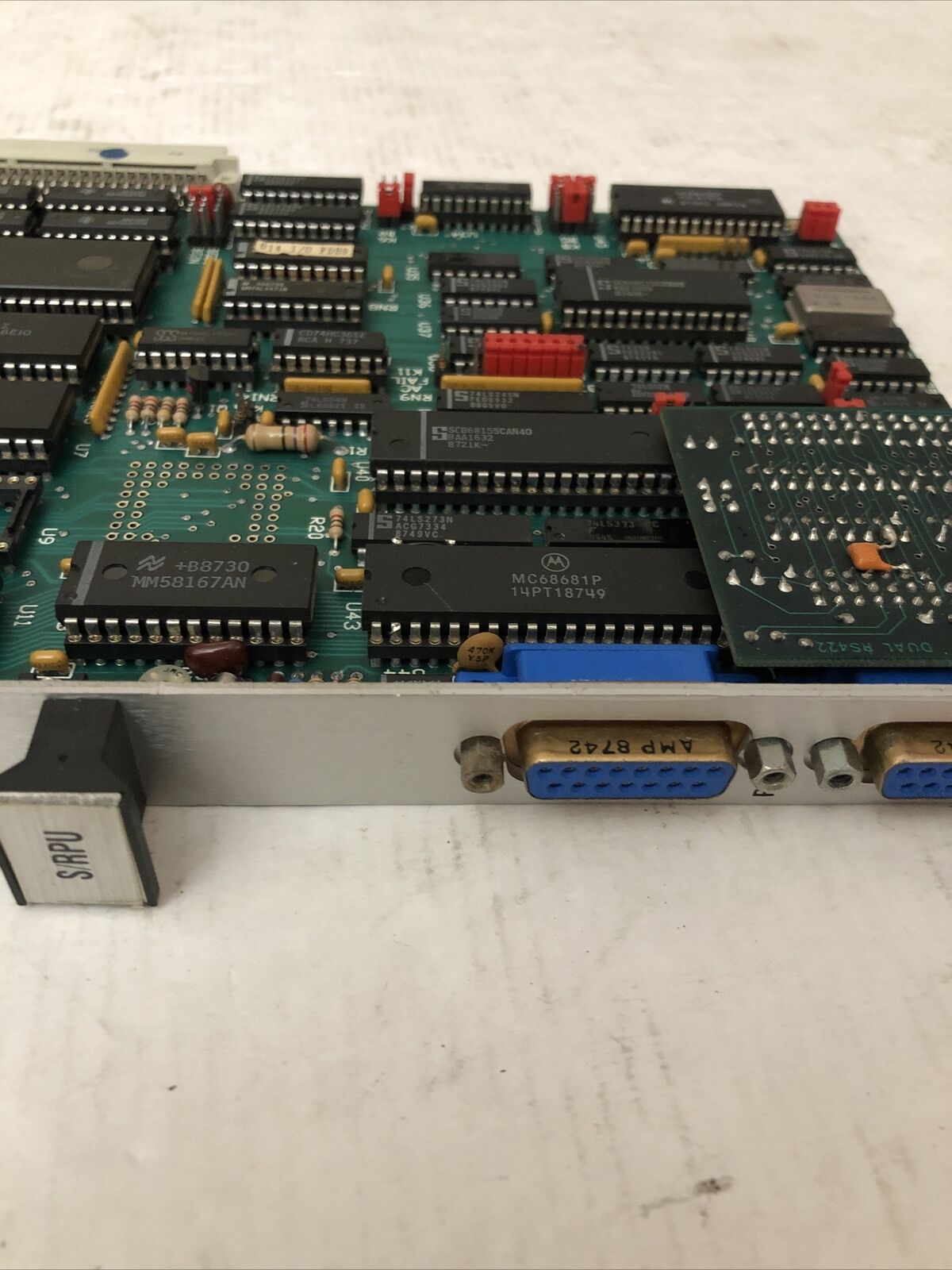Isi S/Rpu,Pc014e,Pc021a, Norgren Control Card S/Rpu P1/P2 15Pin Connector,Eb