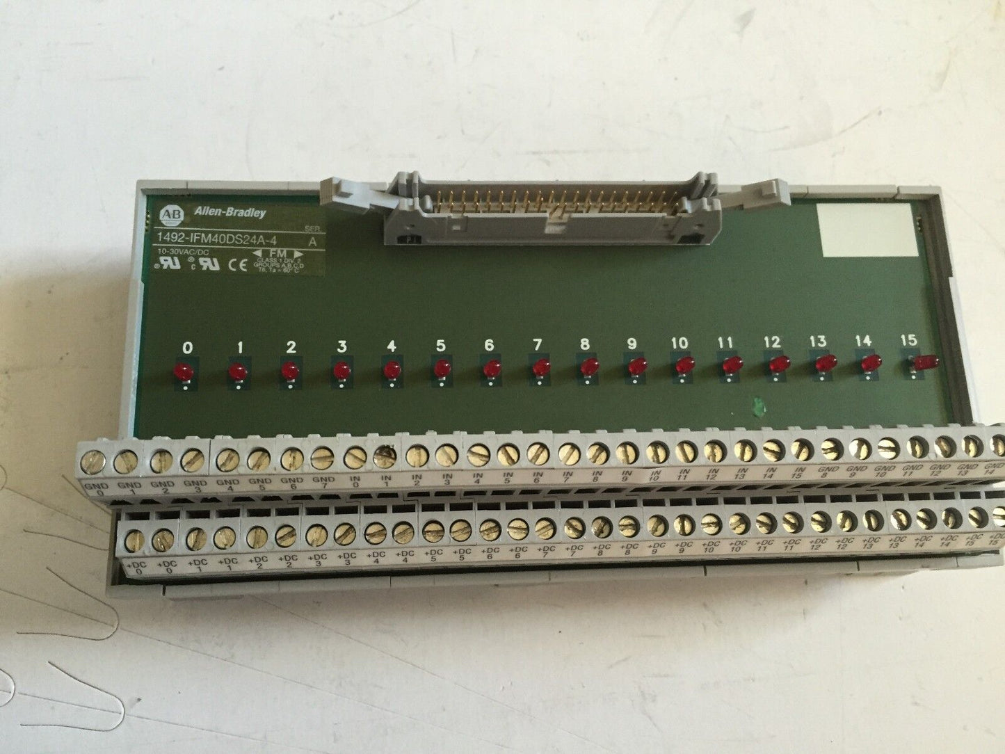 Allen Bradley 1492-Ifm40ds24a-4 Interface 40Point Isolated Digital,Ay