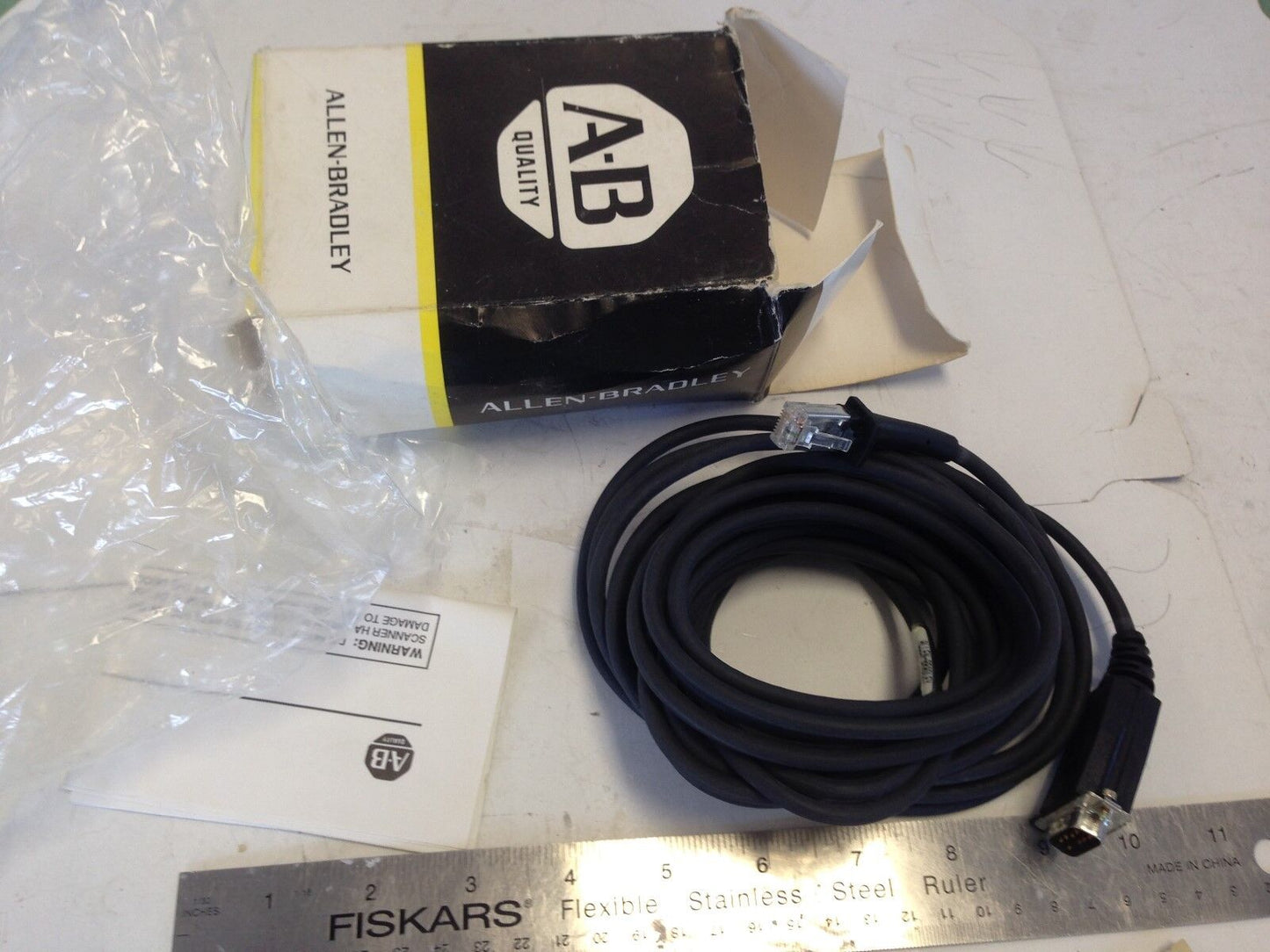 New A-B 2755-Cg20 / A Allen Bradley Cable Assembly 20Ft Scanner To Decoder,Fl