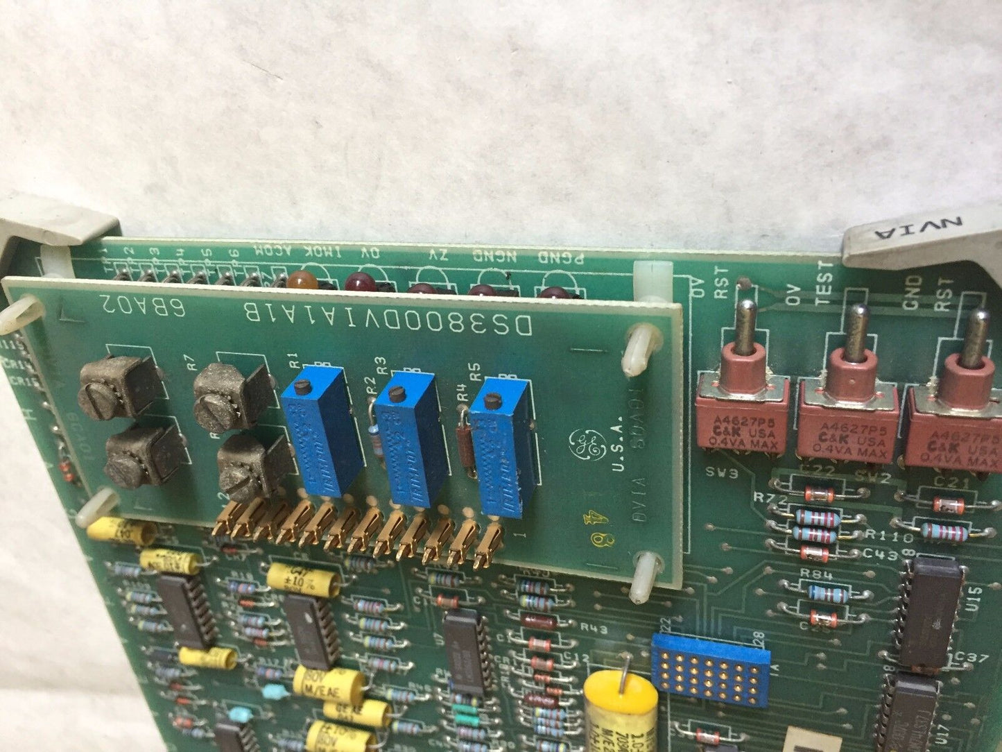 General Electric Ds3800nvia ,Ds3800nvia1g1c 6Ba04,G.E. Ds3800dvia1a1b Nvia,Bx