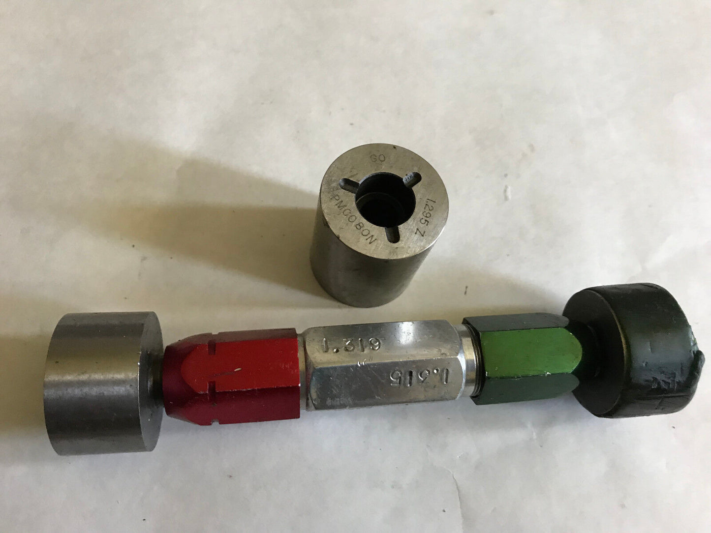 The Pipe Machinery Inspection Gage Go No Go Plug Gage 1.319 1.315 1.295,Ep