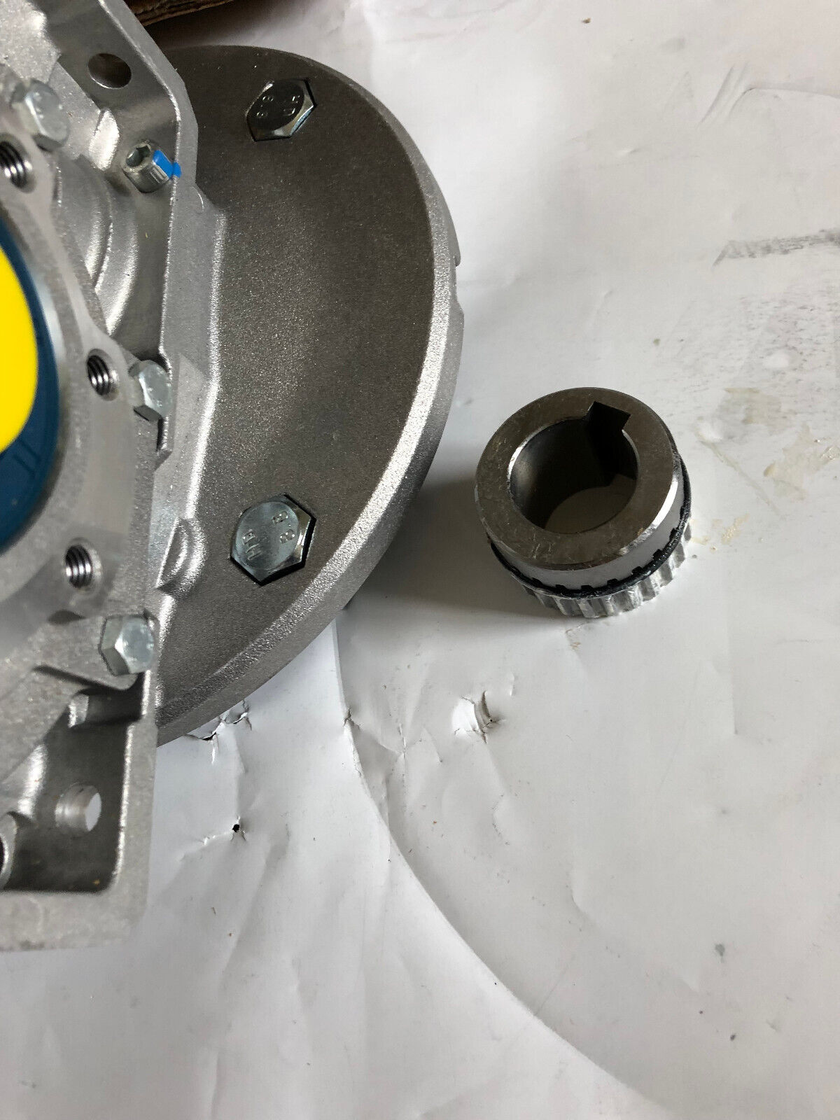 New Bonfiglioli W63u10p90b5b8 Gear Box,W 63 U 10 P90 B5 B8,Cod.2G20010653,Am