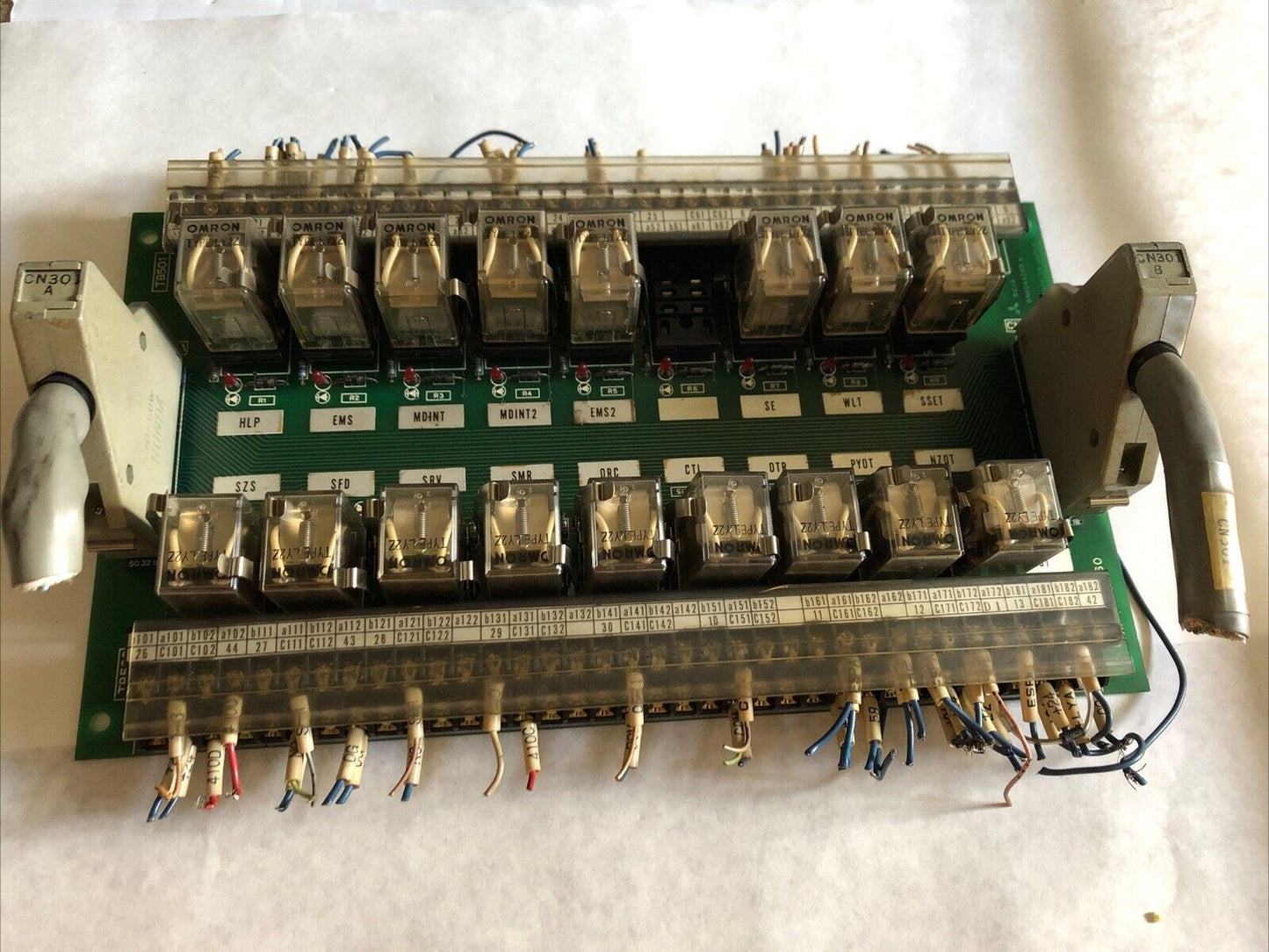 Mitsubishi D70ma001860, Bn624a259 Cnc Mazak Pc Board Rc1a,Sv