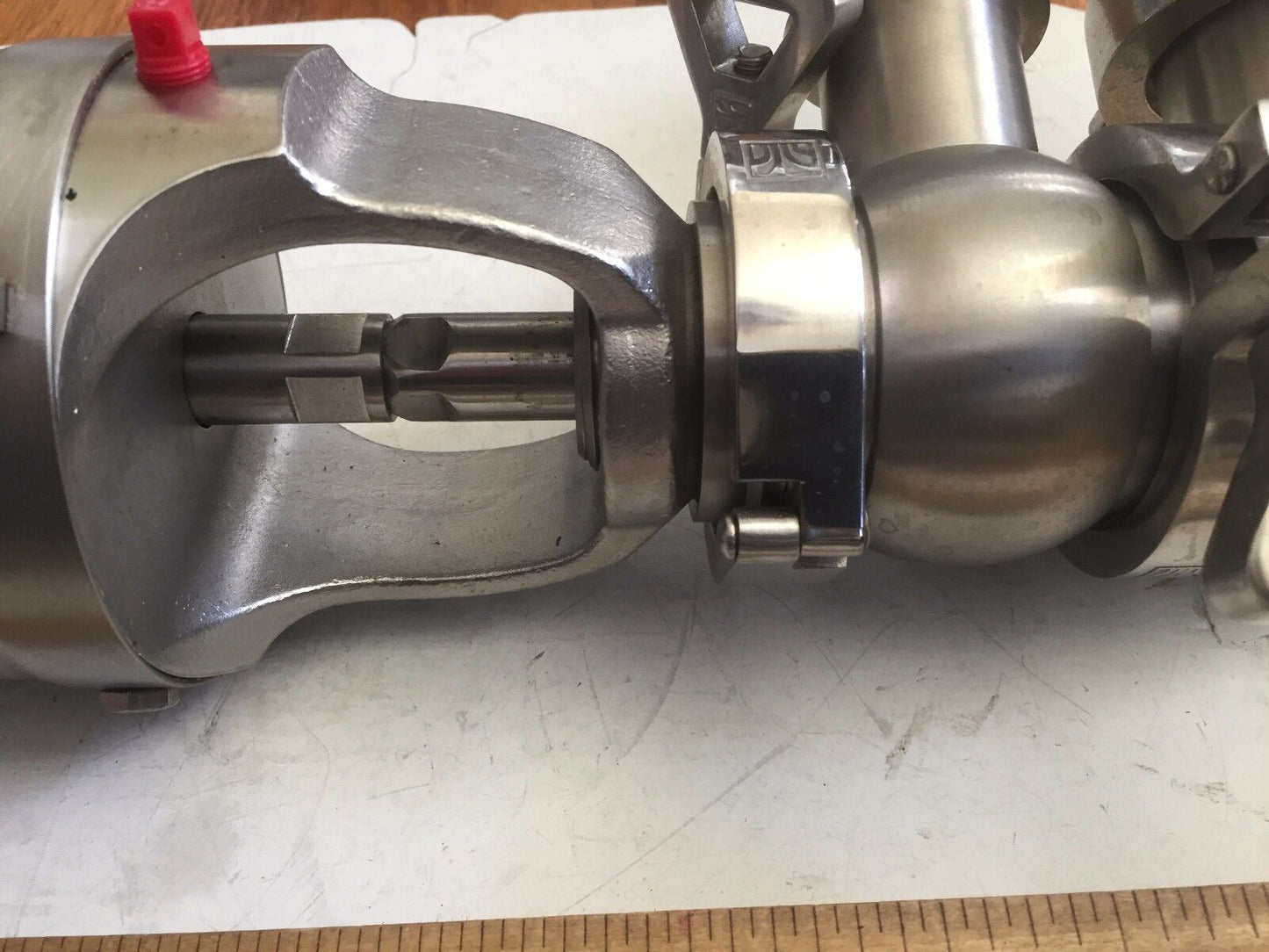 Waukesha Cherry-Burrell Wvalve13445 Flow Sensor/Actuator Ss,Bu